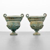 Pair of Large Classical Bronze Urns - Sold for $1,875 on 03-03-2018 (Lot 46).jpg
